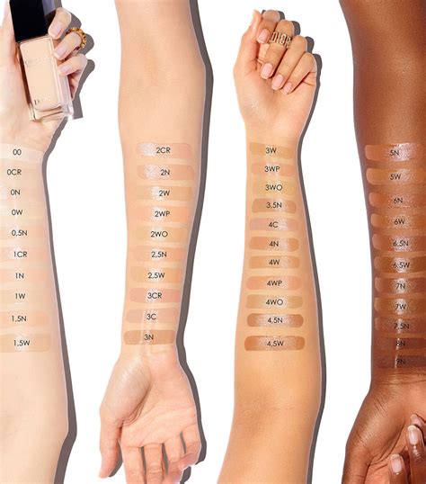 dior foundation glow shades|Dior skin glow foundation shades.